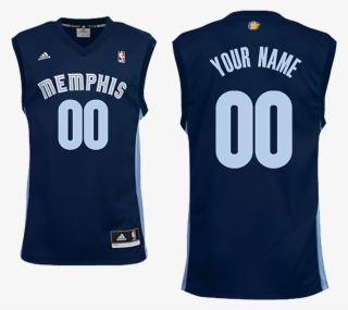 Adidas Memphis Grizzlies Custom Replica Road Jersey