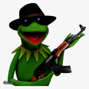 Gangsterkermitnew - Kermit The Frog With Gun