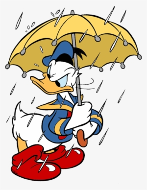 Donald Duck Clip Art 8 Disney Clip Art Galore - Duck With An Umbrella