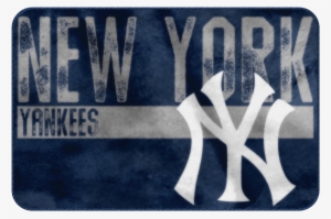 20" X 30" Worn Out Printed Foam Mat - Logos And Uniforms Of The New York Yankees