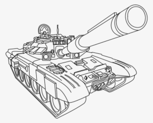Military Vehicles Steel Tanks Military Vehicles Coloring - Tank Drawing