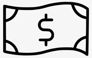 Dollar Sign Cash Bill Comments - Icon