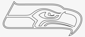 Graphic Freeuse Stock Seattle Nfl Line Art Jacksonville - Seattle Seahawks Logo Drawing