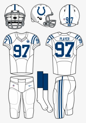 Indianapolis Colts Uniform - New York Jets Home Uniform