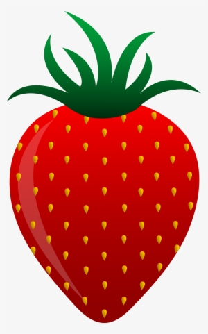 Strawberry Vector 2 For Crafts, Quilts And So Forth - Fruit Clipart