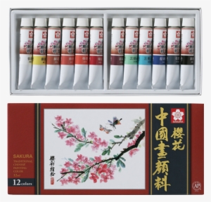 Traditional Chinese Painting Color - Sakura Traditional Chinese Painting Color