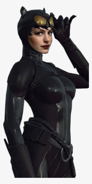 Catwoman Transparent Anne Hathaway Clipart Black And - Catwoman Png Anne Hathaway
