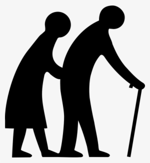 Running Out Of Time - Old People Clip Art