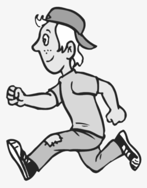 Boy Running Http Www Wpclipart Com Cartoon People Kids - People Running  Cartoon Transparent PNG - 423x540 - Free Download on NicePNG