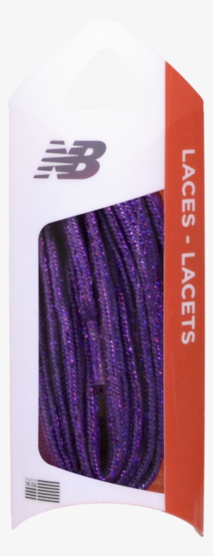 Nb Sparkle Purple Shoelace - New Balance
