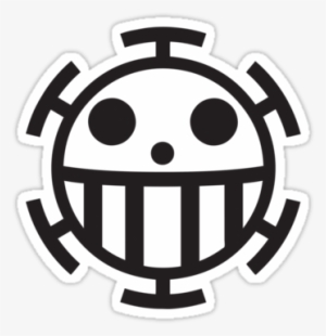 Roys Logo - One Piece Trafalgar Law Jolly Roger