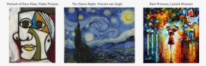 Each Network Was Trained With 80,000 Training Images - Van Gogh Starry Night