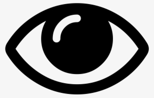 Eye Png Svg Black And White Library - Simbolo De Potencia