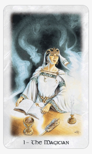 Main Menu Knight Of Pentacles Death The Magician - Celtic Dragon Tarot Book