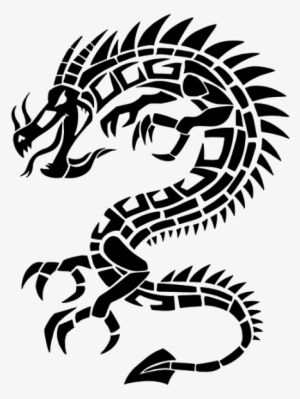 Dragon Left Tattoo - Dragon Tattoo Png