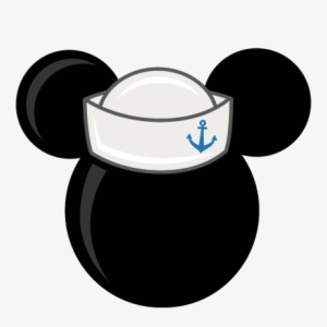 Mouse Head With Sailor Hat Freebies Free Svg Files - Mickey Mouse Sailor Hat