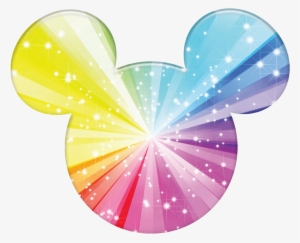 Mickey Mouse Rainbow - Mickey Mouse Ears Colorful