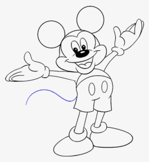 How To Draw Mickey Mouse - Mickey Mouse Pictures Drawing