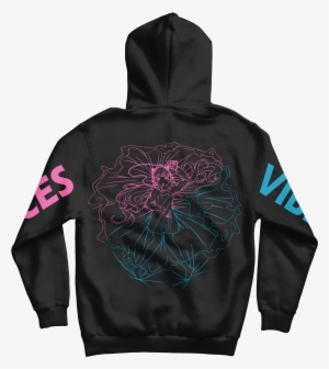 Image Of Black Vices & Vibes Hoodie - Męskie Bluzy Z Kapturem