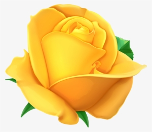 Transparent Yellow Rose Png Clipart Picture - Yellow Rose Clipart Png