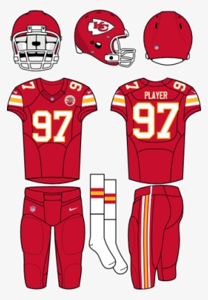Kansas City Chiefs - New York Jets Home Uniform