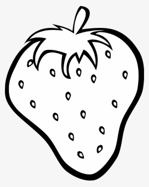 Bowl Of Fruits Drawing At Getdrawings - Strawberry Clipart Black And White