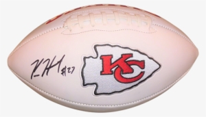 Kareem Hunt Autographed Kansas City Chiefs Logo Football - Kansas City Chiefs