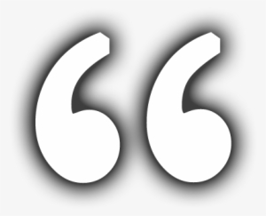 Quotation Marks Symbol White Png