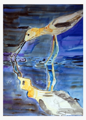 Watercolor Birds 4 - Painting