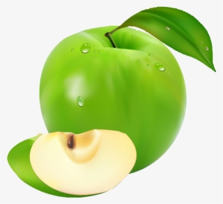 Apple Fruit Image File Formats Clip Art - Green Apple Vector Png