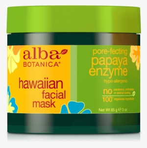 Size - 3 Oz0 - 3 Oz - Alba Botanica - Alba Hawaiian Facial Mask Papaya Enzyme