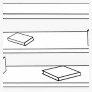 Bookcase, Two Level Clip Art At Clkercom Vector Clip
