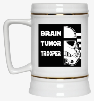 Brain Tumor Trooper Beer Stein 22oz
