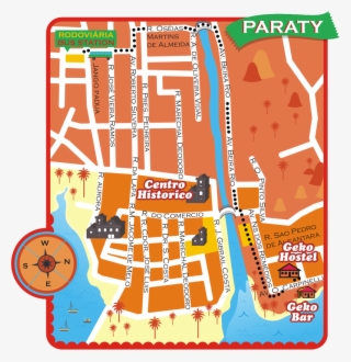 Map Of Paraty