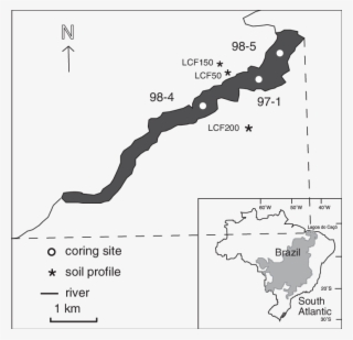 Distribution Of The Biome Cerrado And Location Of Lake