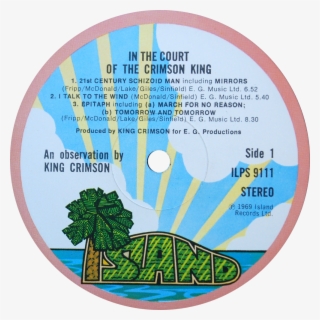 Ilps 9111 King Crimson Label2