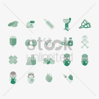 Various Medical Icons V矢量图形