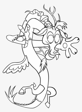 Mlp Discord Coloring Pages 3 By Sarah