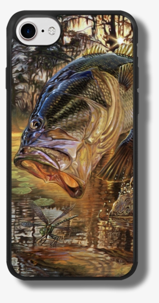 Iphone 7 Case Jason Mathias Art Largemouth Bass