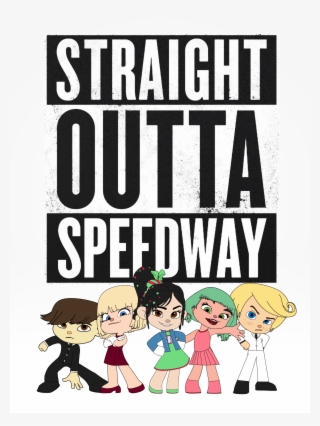 Straight Outta Speedway Poster