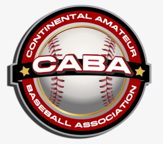 Caba Red Gold Trim Baseball Logo Shadowed