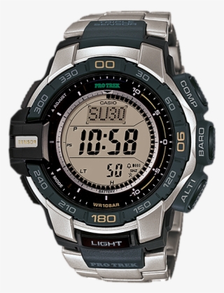 Casio Protrek Prg270 Metal Altímetro Barómetro Brújula