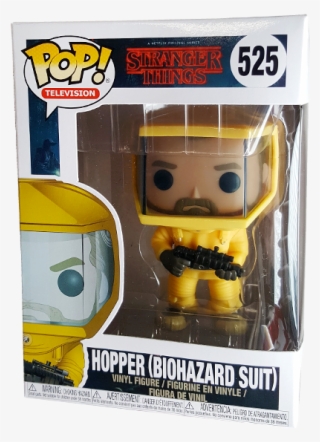 Hopper In Hazmat Suit Us Exclusive Pop Vinyl Figure