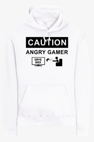 Angry Gamer Sweatshirt B&c Hooded