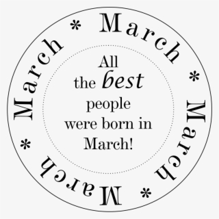 ┌iiiii┐ March Birthday