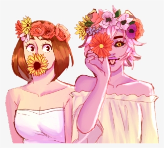 Bnha Mina Ashido Minaashido Ochako Ochaco Uraraka Ochak