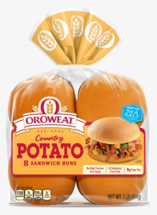 Oroweat Potato Sandwich Buns Package Image