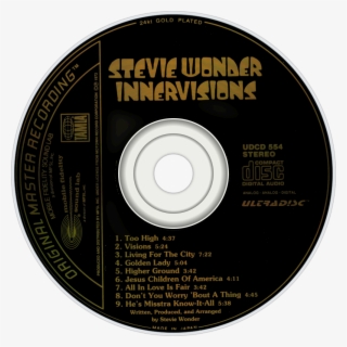 Stevie Wonder Innervisions Cd Disc Image