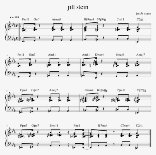 Jill Stein By Jacob Mann Sheet Music For Piano Download