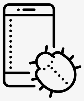 Smartphone Bug Icon